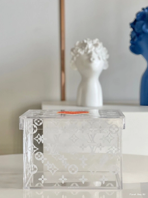 First bag ru VUITTON TRANSPARENT BOX LOUIS 0730